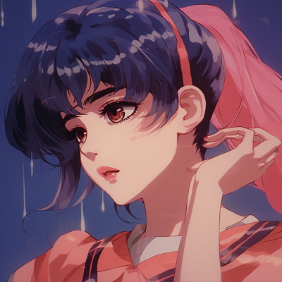 Image For Post | Anime character from a nostalgic series of the 90s, encompassing detailed hair work and a serene expression. 90s anime pfp girl with aesthetic visuals - [90s anime pfp universe](https://hero.page/pfp/90s-anime-pfp-universe)