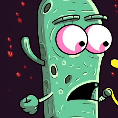 Image For Post | Two characters in conflict, strong lines and contrasting colors, one noticeably smaller than the other. spongebob character matching profile pictures pfp for discord. - [spongebob matching pfp, aesthetic matching pfp ideas](https://hero.page/pfp/spongebob-matching-pfp-aesthetic-matching-pfp-ideas)