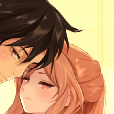 Image For Post | Two characters hugging, entwined in love, with soft colors and smooth lines. horimiya matching pfp icons pfp for discord. - [horimiya matching pfp, aesthetic matching pfp ideas](https://hero.page/pfp/horimiya-matching-pfp-aesthetic-matching-pfp-ideas)