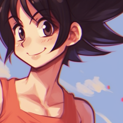 Image For Post | Goku and Chichi in childlike innocence, vibrant colors and simplistic style. goku and chichi relationship timeline pfp for discord. - [goku and chichi matching pfp, aesthetic matching pfp ideas](https://hero.page/pfp/goku-and-chichi-matching-pfp-aesthetic-matching-pfp-ideas)