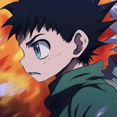 Image For Post | Gon and Killua in combat stances, intense expressions and vibrant colors. manga gon and killua matching pfp pfp for discord. - [gon and killua matching pfp, aesthetic matching pfp ideas](https://hero.page/pfp/gon-and-killua-matching-pfp-aesthetic-matching-pfp-ideas)