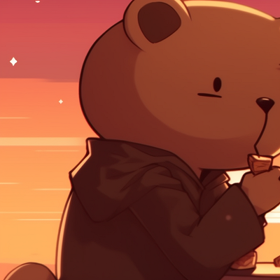 Image For Post | Characters against a sunset backdrop, warm tones, milk hugging mocha from behind. milk and mocha pfp combinations pfp for discord. - [milk and mocha matching pfp, aesthetic matching pfp ideas](https://hero.page/pfp/milk-and-mocha-matching-pfp-aesthetic-matching-pfp-ideas)