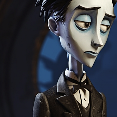 Image For Post Ghoulish Affair - burton's corpse bride matching pfp left side