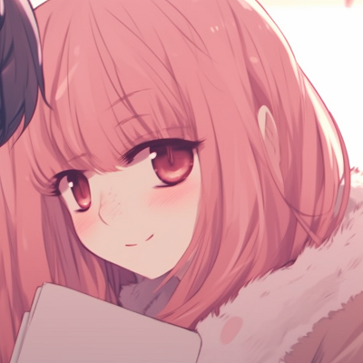 Image For Post | Two anime characters, pastel-pink hues and peaceful expressions, sharing a scarf. anime aesthetic matching pfp couple pfp for discord. - [anime matching pfp couple, aesthetic matching pfp ideas](https://hero.page/pfp/anime-matching-pfp-couple-aesthetic-matching-pfp-ideas)