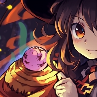 Image For Post Spooky Sweethearts - vibrant halloween matching pfp left side
