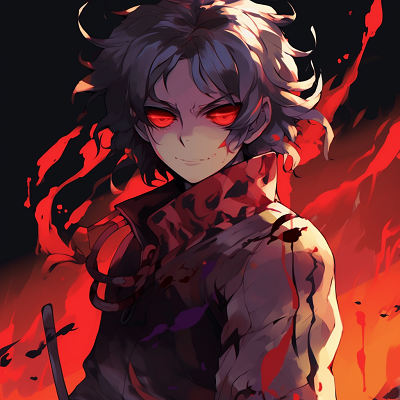 Image For Post | A close-up of Tanjiro's face, prominent focus on his unique scar and earrings. anime demon pfp for fans pfp for discord. - [Anime Demon PFP Collection](https://hero.page/pfp/anime-demon-pfp-collection)