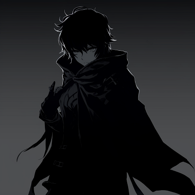 Image For Post | A mysterious male character enshrouded in darkness, detail focuses on the piercing eyes. anime pfp dark featuring male characters pfp for discord. - [Ultimate anime pfp dark](https://hero.page/pfp/ultimate-anime-pfp-dark)
