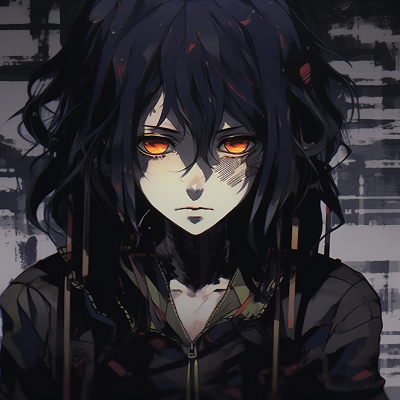 Image For Post | Iconic anime scene grittily reinterpreted in grunge style, conveyed through rough textures and distinctive layering of deep color tones. appealing anime grunge pfp aesthetics pfp for discord. - [Superior Anime Grunge Pfp](https://hero.page/pfp/superior-anime-grunge-pfp)