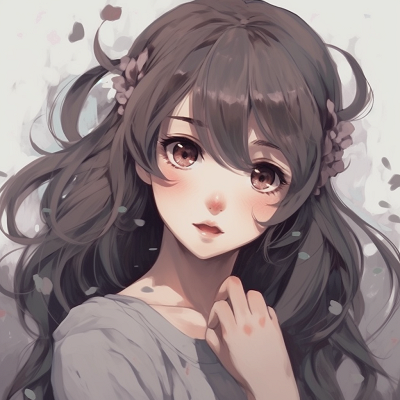 Image For Post | Yuki under the moonlight, pale colors and soft detail on snow. graceful female anime pfp pfp for discord. - [female anime pfp](https://hero.page/pfp/female-anime-pfp)
