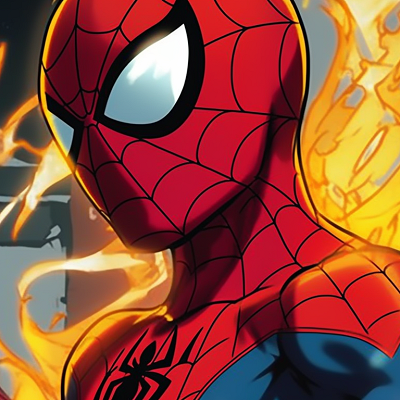 Image For Post Web Action Tag Team - cartoon themes for spider man matching pfp left side