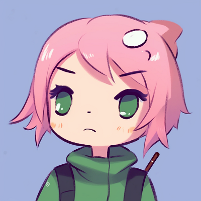 Image For Post | Adorable profile of Sakura, simple design and charming details. cute pfp for school pfp for discord. - [PFP for School Profiles](https://hero.page/pfp/pfp-for-school-profiles)