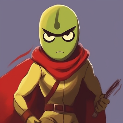 Image For Post | Saitama with a unique expression, emphasis on his bald head and intense eyes. cool pfp for school pfp for discord. - [PFP for School Profiles](https://hero.page/pfp/pfp-for-school-profiles)