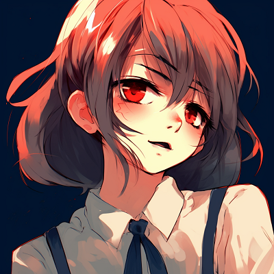 Image For Post | Anime character with a jarring combination of colors that clash, garish hues and stark contrasts. why some anime pfp seen as cringe pfp for discord. - [cringe anime pfp](https://hero.page/pfp/cringe-anime-pfp)