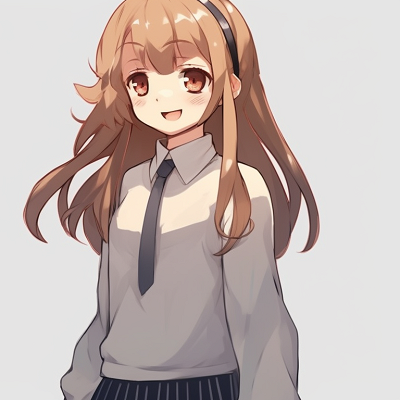 Image For Post | Two characters in casual school uniforms, standing side-by-side, soft color palette and light atmosphere. match pfp concepts for friends pfp for discord. - [match pfp, aesthetic matching pfp ideas](https://hero.page/pfp/match-pfp-aesthetic-matching-pfp-ideas)