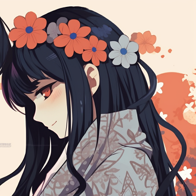 Image For Post | Two characters in traditional kimonos, detailed pattern and warm colors. romantic match pfp for couples pfp for discord. - [match pfp for couples, aesthetic matching pfp ideas](https://hero.page/pfp/match-pfp-for-couples-aesthetic-matching-pfp-ideas)