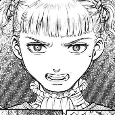 Image For Post | Aesthetic anime & manga PFP for discord, Berserk, The Hollow Idol - 121, Page 1, Chapter 121. 1:1 square ratio. Aesthetic pfps dark, color & black and white. - [Anime Manga PFPs Berserk, Chapters 93](https://hero.page/pfp/anime-manga-pfps-berserk-chapters-93-141-aesthetic-pfps)