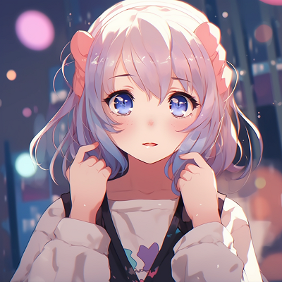 Image For Post | Cute Anime girl with cat ears, soft color palette and detailed linework. cute anime girl pfp inspiration anime pfp - [Cute Anime Girl pfp Central](https://hero.page/pfp/cute-anime-girl-pfp-central)