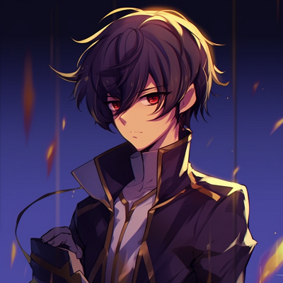 Image For Post | Close-up of Lelouch's face, mysterious gaze and highly detailed features. anime boy pfp themes anime pfp - [Anime Boy PFP Art](https://hero.page/pfp/anime-boy-pfp-art)