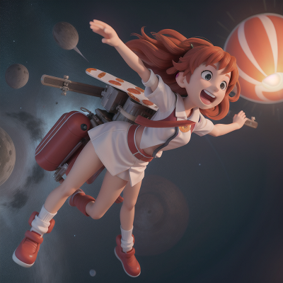Image For Post Anime, school, space station, wind, sushi, laughter, HD, 4K, AI Generated Art