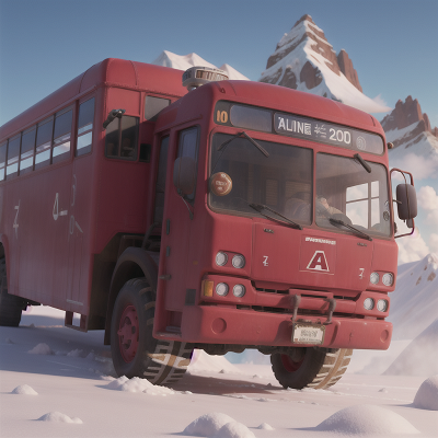 Image For Post Anime, bus, avalanche, sphinx, airplane, farmer, HD, 4K, AI Generated Art