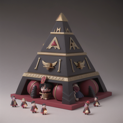Image For Post Anime, vampire's coffin, bagpipes, pyramid, carnival, romance, HD, 4K, AI Generated Art