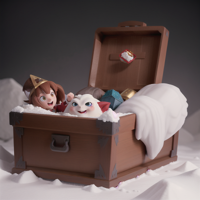 Image For Post Anime, avalanche, vampire's coffin, yeti, knights, joy, HD, 4K, AI Generated Art