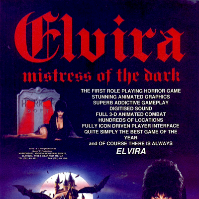 Image For Post Elvira: Mistress of the Dark- Video Game From The Early 90's
