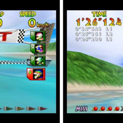 Image For Post | Originally, the game was referred to as "F-Zero on water" and would feature high-speed boats, as shown in footage from the 1995 Nintendo Shoshinkai show. These boats were expected to have transforming capabilities, allowing players to switch from a stable catamaran-style form to a more streamlined canoe-style version. However, the boats were ultimately replaced with Jet Skis. According to Miyamoto, "Boats looked pretty good at the show, but I didn't think that Wave Race 64 would be unique from similar games on other systems if we used boats. Jet Skis can show many maneuvers that work well in the realistic water of Wave Race 64." The use of Jet Skis was suggested by Rare's Tim Stamper. The game uses the Nintendo 64's alpha blending feature to make the water simultaneously transparent and reflective.

Wave Race 64 was first released in Japan in September 1996 on an 8-MB cartridge. In the United States, Wave Race 64 was released as the third Nintendo 64 game in November 1996, featuring voice changes and renamed levels. It was the first racing game developed for the Nintendo 64 and the first to use the Nintendo 64's hardware capabilities to "create a believable and engaging water environment unmatched by previous games", IGN noted. In the United Kingdom, the game was released in April 1997, shortly after the launch of the Nintendo 64. Like Super Mario 64, Wave Race 64 was re-issued in Japan in July 1997 as WaveRace 64 Shindō Pak Taiō Version (ウエーブレース64 振動パック対応バージョン). This version takes advantage of the Nintendo 64 Rumble Pak and adds ghost functions to the game's time trial mode. Some music and sound effects were altered as well.