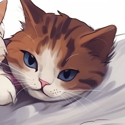 Image For Post | Two anime-like cats, warm twilight hues and serene expressions, sitting side by side gazing at the sunset. cool matching pfp cat designs pfp for discord. - [matching pfp cat, aesthetic matching pfp ideas](https://hero.page/pfp/matching-pfp-cat-aesthetic-matching-pfp-ideas)