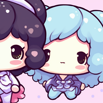 Image For Post | Sanrio mates, similar accessories, rich and warm colors. colorful matching sanrio pfp pfp for discord. - [matching sanrio pfp, aesthetic matching pfp ideas](https://hero.page/pfp/matching-sanrio-pfp-aesthetic-matching-pfp-ideas)