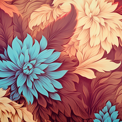 Image For Post | Floral pattern on a retro-styled wallpaper; colorful and dynamic compositions. phone art wallpaper - [Colorful Art Wallpaper: Stunning 4K, HD, Vibrant Wallpapers](https://hero.page/wallpapers/colorful-art-wallpaper:-stunning-4k-hd-vibrant-wallpapers)