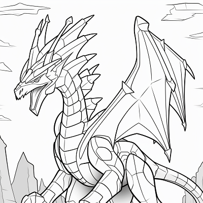 Image For Post | An intimidating portrayal of Dialga, showing strong lines and bold details. printable coloring page, black and white, free download - [Cool Drawings of Pokemon Coloring Pages ](https://hero.page/coloring/cool-drawings-of-pokemon-coloring-pages-kids-and-adults-fun)