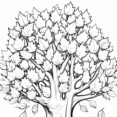 Image For Post | Eevee evolutions surrounded by autumn elements; detailed outlines and leaf shapes. printable coloring page, black and white, free download - [Eevee Evolutions Coloring Pages: Adult, Kids, Pokemon Coloring](https://hero.page/coloring/eevee-evolutions-coloring-pages:-adult-kids-pokemon-coloring)
