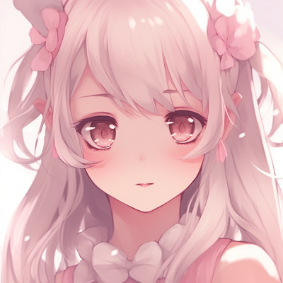 Image For Post | Laughing anime girl in pink, energetic lines and vibrant art style. adorable pink anime girl pfp images pfp for discord. - [Pink Anime Girl PFP Gallery](https://hero.page/pfp/pink-anime-girl-pfp-gallery)
