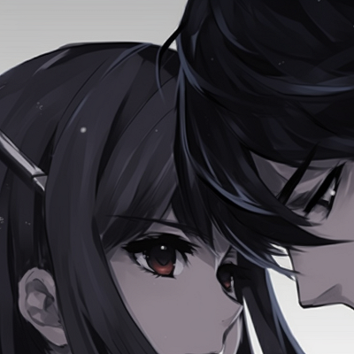 Image For Post | Two characters, intense stare into each other's eyes, propped against a starry backdrop. anime matching pfp for couples pfp for discord. - [anime matching pfp, aesthetic matching pfp ideas](https://hero.page/pfp/anime-matching-pfp-aesthetic-matching-pfp-ideas)