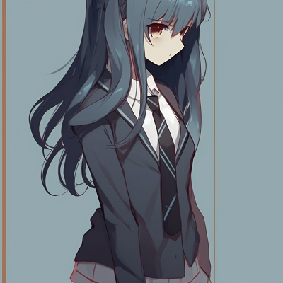 Image For Post | Two characters in school uniforms, clean lines and cool color scheme. cool matching anime pfp pfp for discord. - [matching anime pfp, aesthetic matching pfp ideas](https://hero.page/pfp/matching-anime-pfp-aesthetic-matching-pfp-ideas)