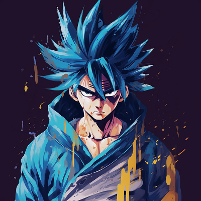 Image For Post | Envision of Goku heavily soaked in water, presenting highly contrasted colors and intense detailing. superb drip anime themes pfp for discord. - [Ultimate Drippy Anime PFP](https://hero.page/pfp/ultimate-drippy-anime-pfp)