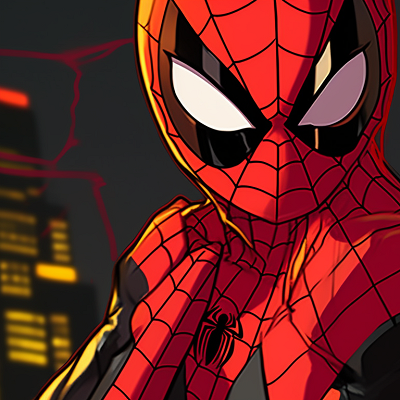 Image For Post | Two characters showing off their spiderman costumes, emphasizing the camaraderie, bright and bold colors. celebrity spider man matching pfp pfp for discord. - [spider man matching pfp, aesthetic matching pfp ideas](https://hero.page/pfp/spider-man-matching-pfp-aesthetic-matching-pfp-ideas)
