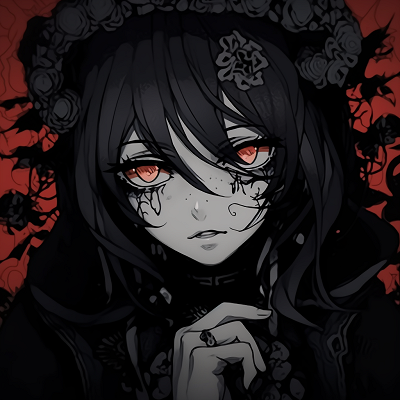 Image For Post | A dark anime character with an ethereal glow, combination of cool and warm color palette. mysterious dark aesthetic pfp pfp for discord. - [Dark Aesthetic PFP Collection](https://hero.page/pfp/dark-aesthetic-pfp-collection)