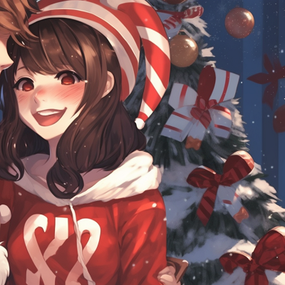 Image For Post | Two characters enjoying candy cane, pops of vibrant reds and whites, symbolizing the sweet celebration. artistic christmas matching pfp pfp for discord. - [christmas matching pfp, aesthetic matching pfp ideas](https://hero.page/pfp/christmas-matching-pfp-aesthetic-matching-pfp-ideas)
