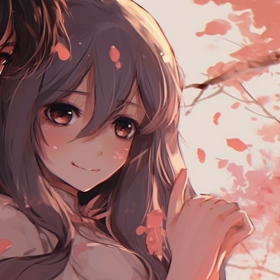 Image For Post | Two characters in the soft glow of sunset, warm tones and gentle smiles perfect matching pfp anime for boy and girl pfp for discord. - [matching pfp anime, aesthetic matching pfp ideas](https://hero.page/pfp/matching-pfp-anime-aesthetic-matching-pfp-ideas)