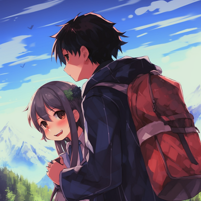 Image For Post | Adventure ready anime couple, dynamic pose and intense expressions. adventurous couple anime matching pfp pfp for discord. - [Couple Anime Matching PFP Inspiration](https://hero.page/pfp/couple-anime-matching-pfp-inspiration)