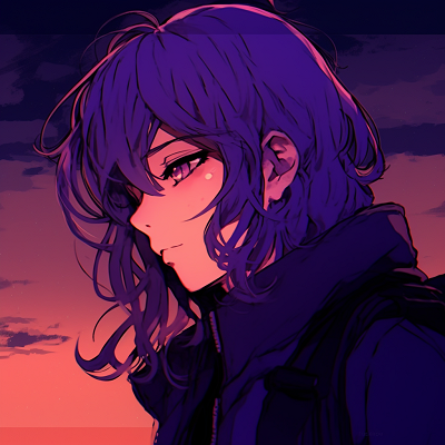 Image For Post | Anime profile picture gleaming with iridescent violet hues, putting spotlight on dramatic eyes and detailed outfit. majestic anime purple pfp pfp for discord. - [Anime Purple PFP Collection](https://hero.page/pfp/anime-purple-pfp-collection)
