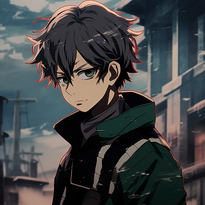 Image For Post | Tanjiro image in rich colors, deep hues and bold lines top aesthetic anime pfp pfp for discord. - [anime pfp cool](https://hero.page/pfp/anime-pfp-cool)