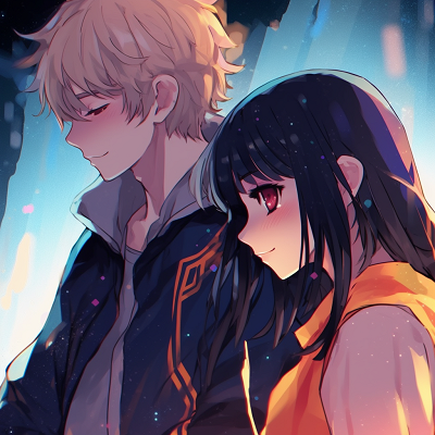 Image For Post | Hinata and Naruto as unwavering lovers, characterized by impassioned expressions and a warm color scheme. excellent anime pfp couple visuals pfp for discord. - [anime pfp couple optimized search](https://hero.page/pfp/anime-pfp-couple-optimized-search)