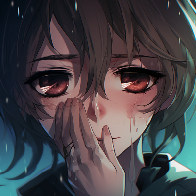 Image For Post | Profile picture of a despairing female anime character, soft colors and delicate linework. crying female anime pfp pfp for discord. - [Crying Anime PFP](https://hero.page/pfp/crying-anime-pfp)