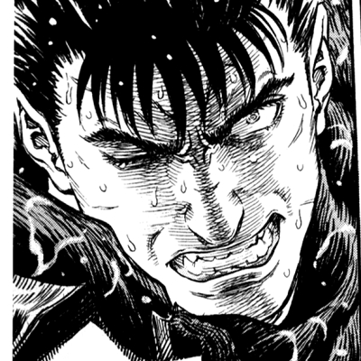 Image For Post | Aesthetic anime & manga PFP for discord, Berserk, Duel - 257, Page 10, Chapter 257. 1:1 square ratio. Aesthetic pfps dark, color & black and white. - [Anime Manga PFPs Berserk, Chapters 242](https://hero.page/pfp/anime-manga-pfps-berserk-chapters-242-291-aesthetic-pfps)