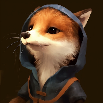 Image For Post | Fox character with rich textures and warm colors. cartoon depictions in animal pfp - [Animal pfp Deluxe](https://hero.page/pfp/animal-pfp-deluxe)