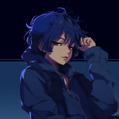 Image For Post | Anime PFP featuring serene and cool blue shades. color-themed chill anime pfp - [Chill Anime PFP Universe](https://hero.page/pfp/chill-anime-pfp-universe)