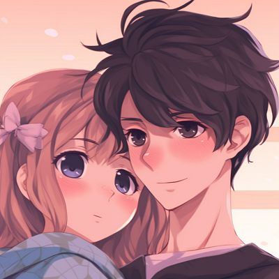 Image For Post | Anime couple with detailed costumes, showcasing intricate patterns and distinctive anime art style. unique matching anime pfpHD, free download - [matching anime pfp](https://hero.page/pfp/matching-anime-pfp)
